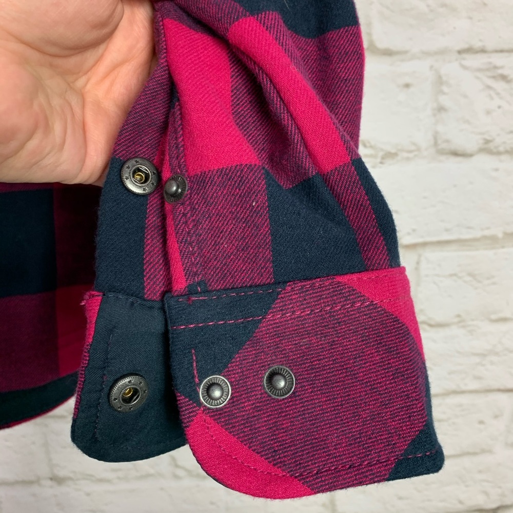 Orvis Tetons Flannel Fleece Lined Plaid Jacket Xxl - image 3